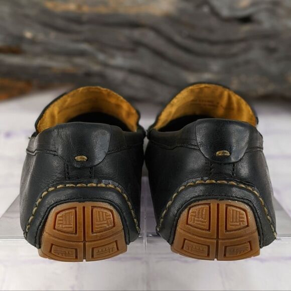 Cole Haan Somerset Venetian Driver C11402 Mens Black Loafers Moccasin Shoes - Picture 5 of 8